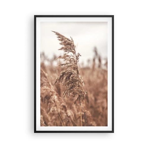 Plakát v černém rámu - Na polích už je podzim - 61x91 cm