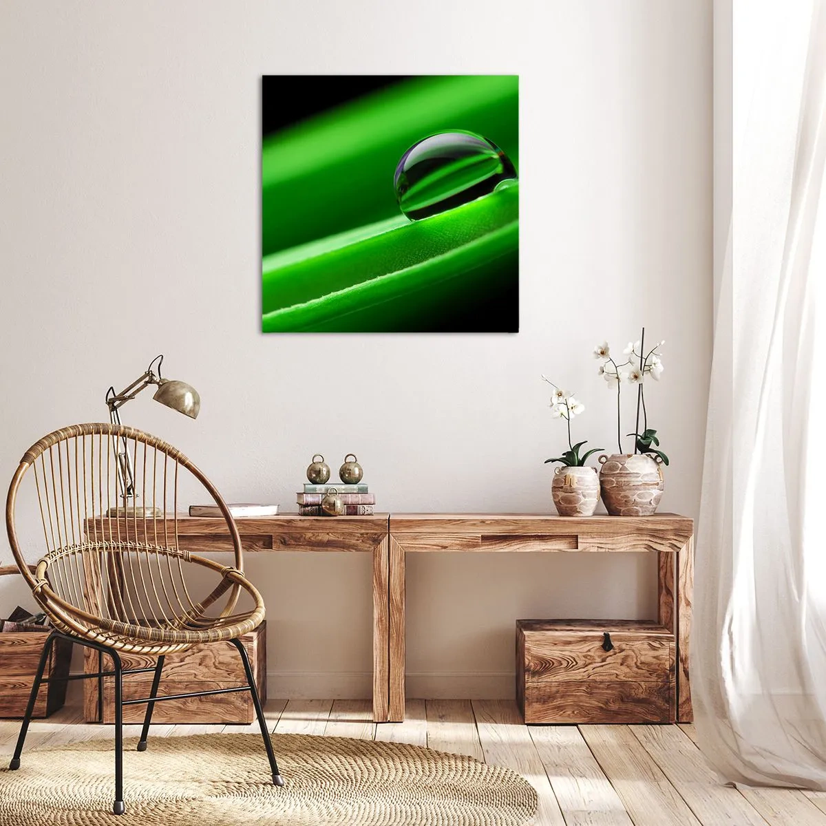 Obraz na plátně - Život z blízka - 70x70 cm