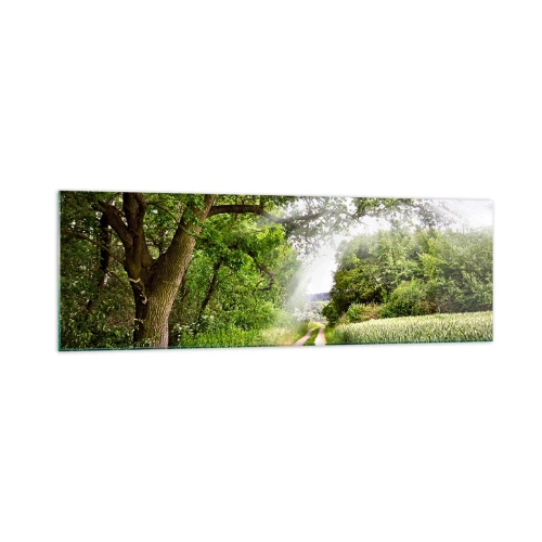 Obraz na skle - Et in Arcadia ego - 160x50 cm
