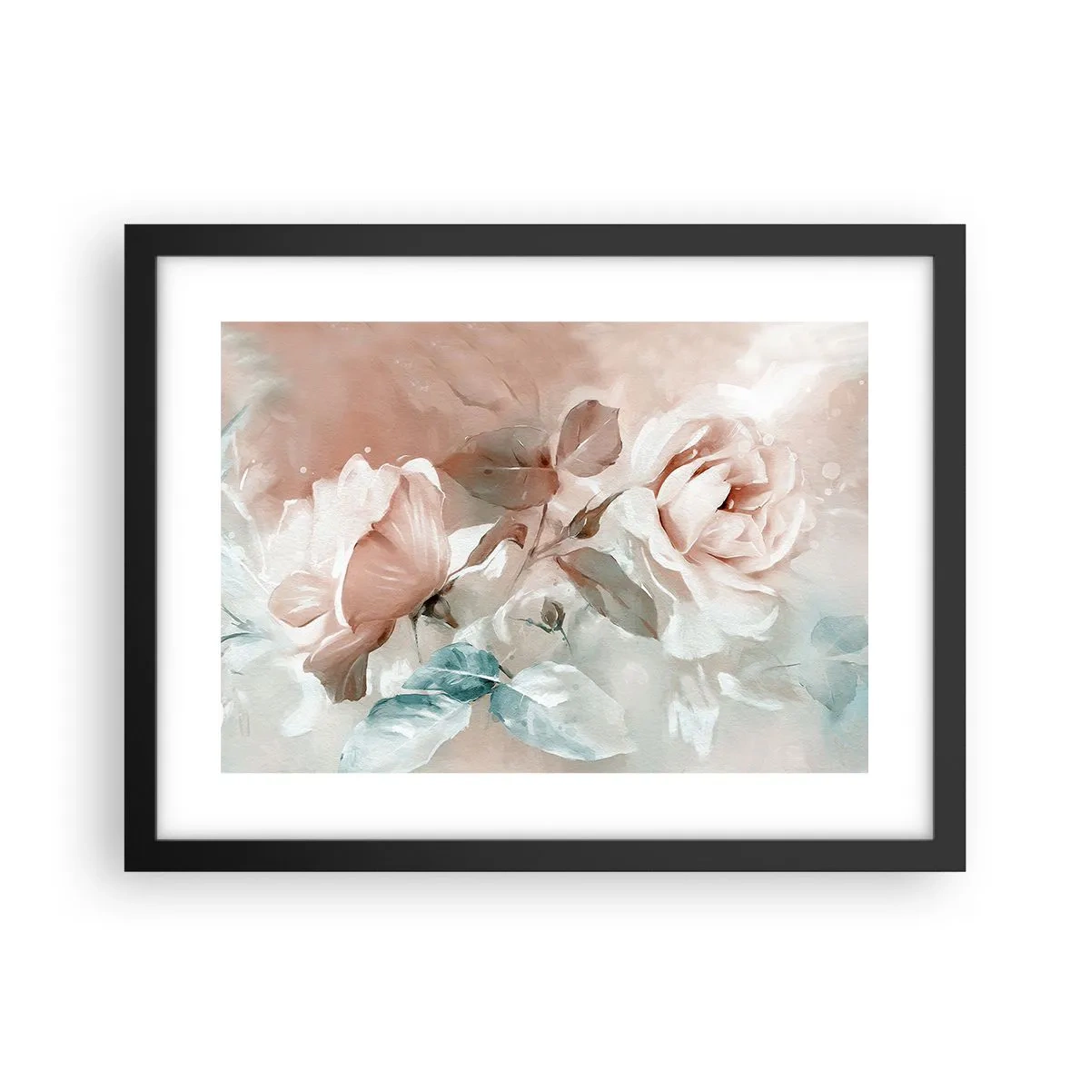 Plakát v černém rámu - Duch romantismu - 40x30 cm