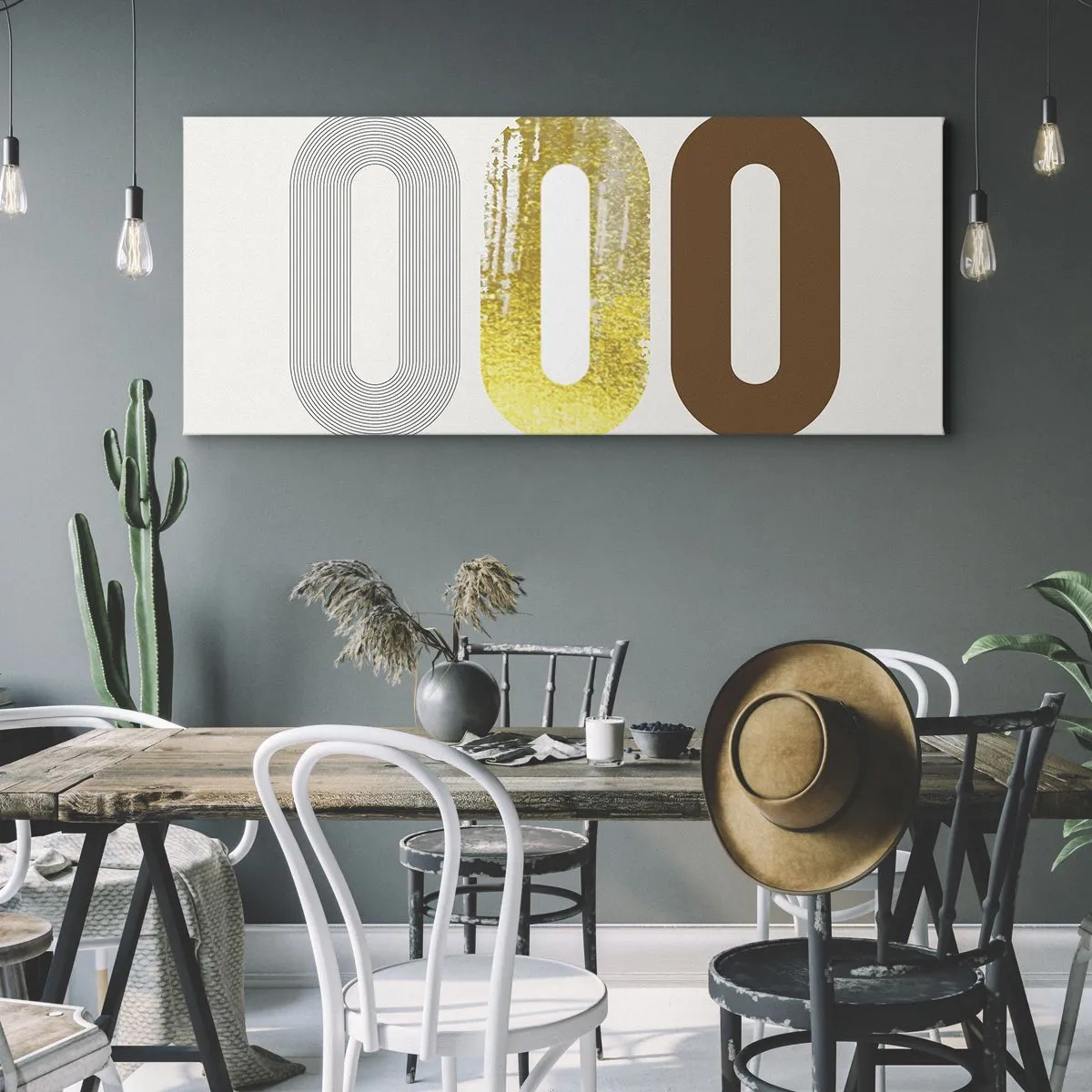 Obraz na plátně - Ooo! - 140x50 cm