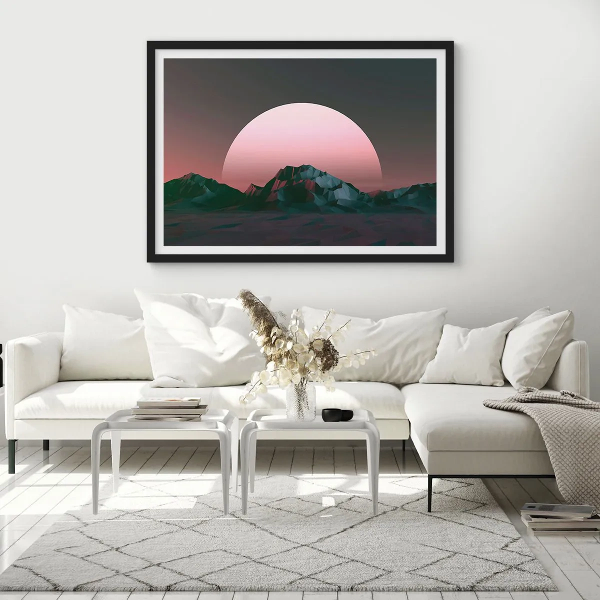 Plakát v černém rámu - V sousední galaxii - 91x61 cm