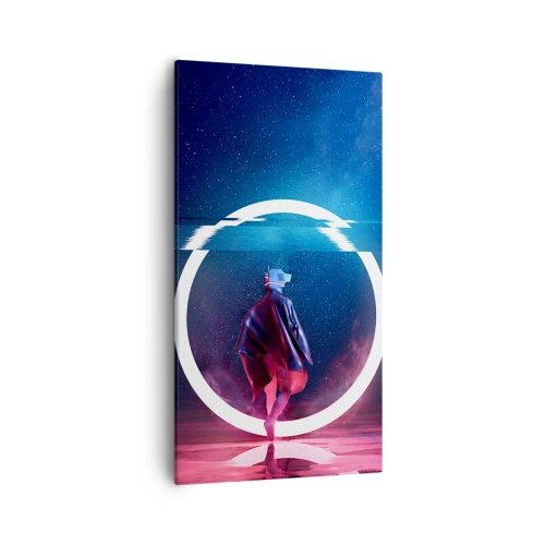 Obraz na plátně - Mezi světy - 55x100 cm