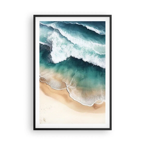 Plakát v černém rámu - Odvěké setkání - 61x91 cm