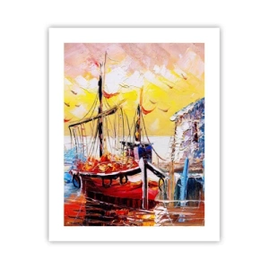 Plakát - Šťastný návrat - 40x50 cm