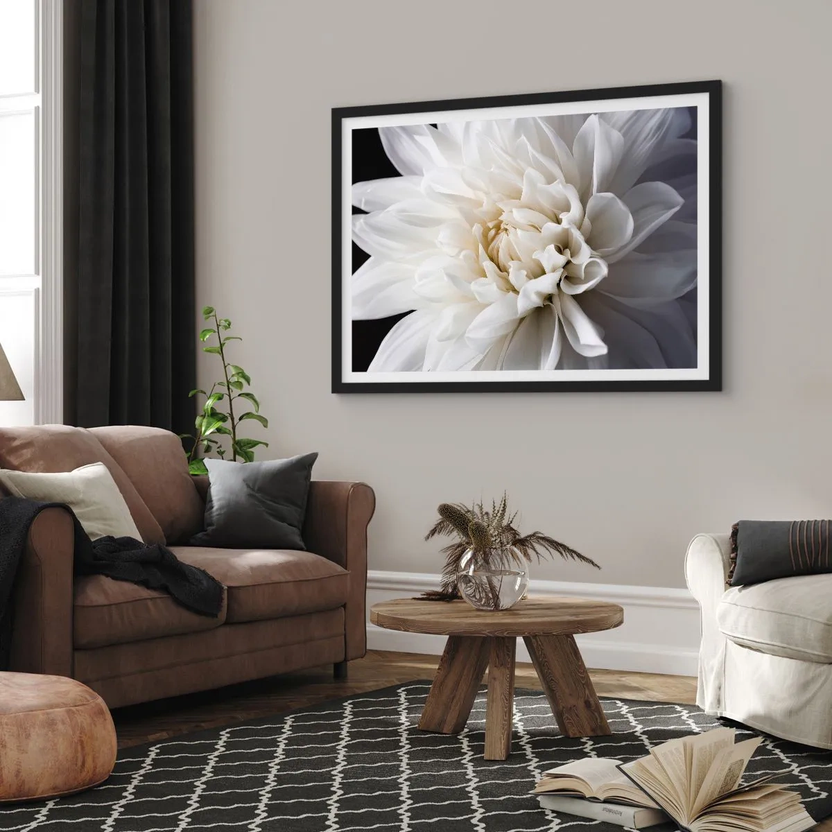 Plakát v černém rámu - Dopoledne s nevěstou - 91x61 cm