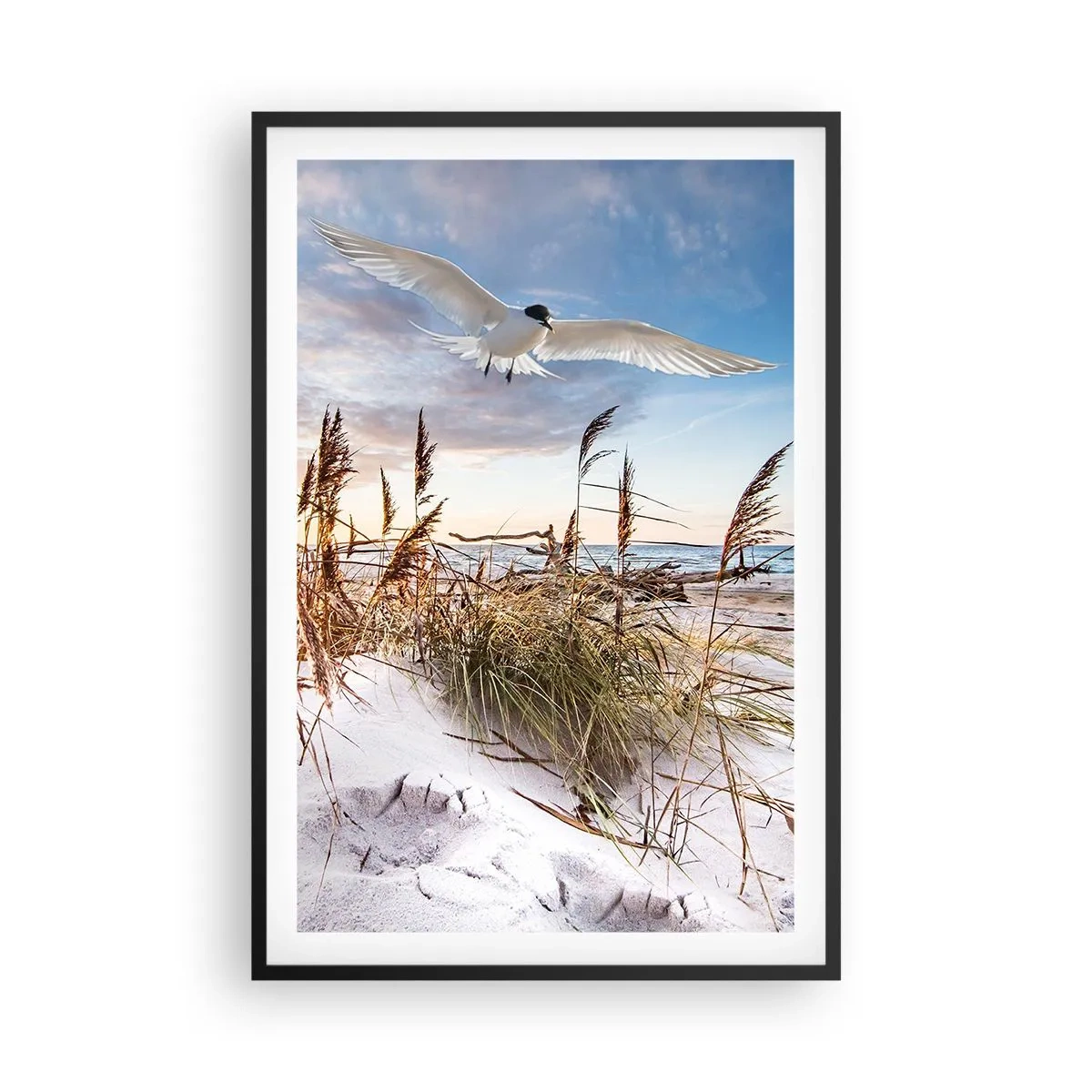 Plakát v černém rámu - Vítr od moře - 61x91 cm
