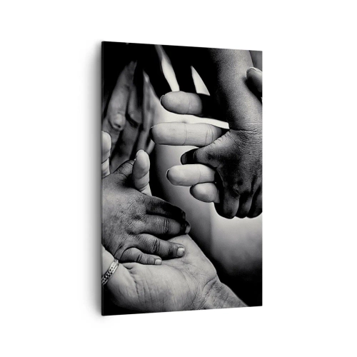 Obraz na plátně - Být člověkem - 80x120 cm
