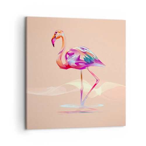 Obraz na plátně - Pták dobrých emocí - 60x60 cm