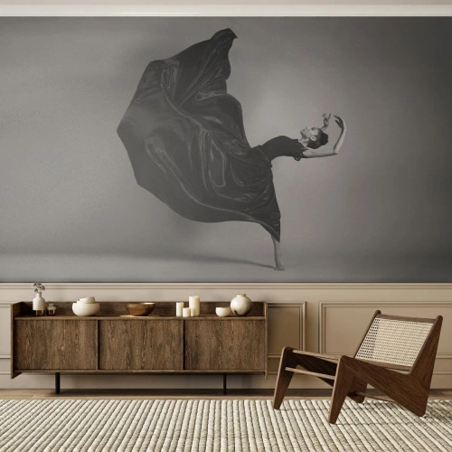 Fototapeta Samolepicí Deluxe Sticker - Okřídlený hudbou - Tanec, Žena, Tanečník - 100x70 cm