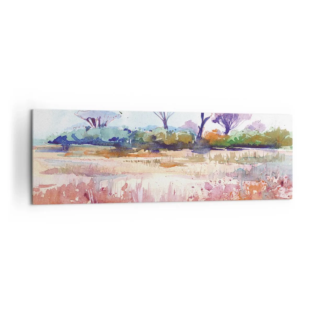 Obraz na plátně - Barvy savany - 160x50 cm