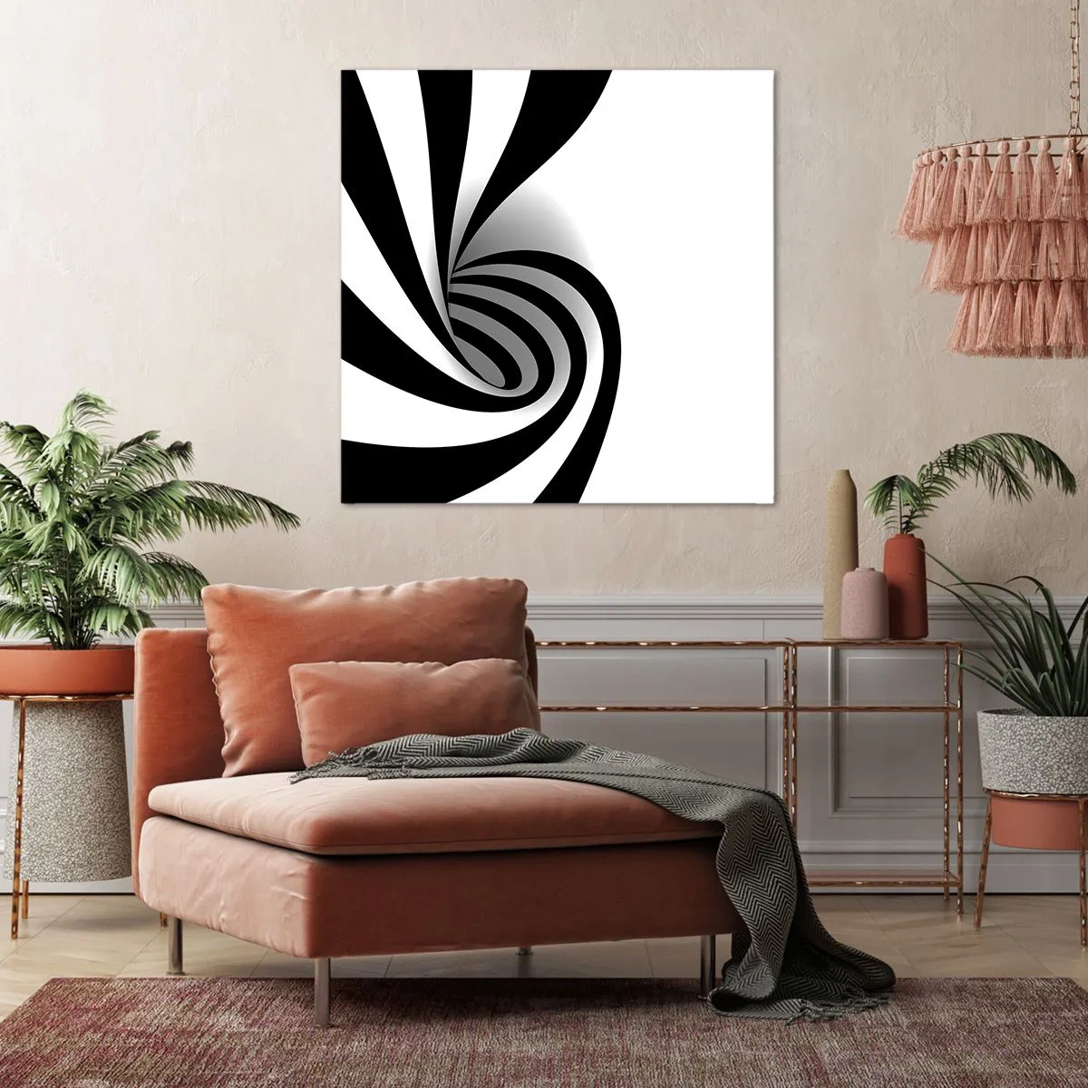 Obraz na plátně - A přece se točí - 40x40 cm