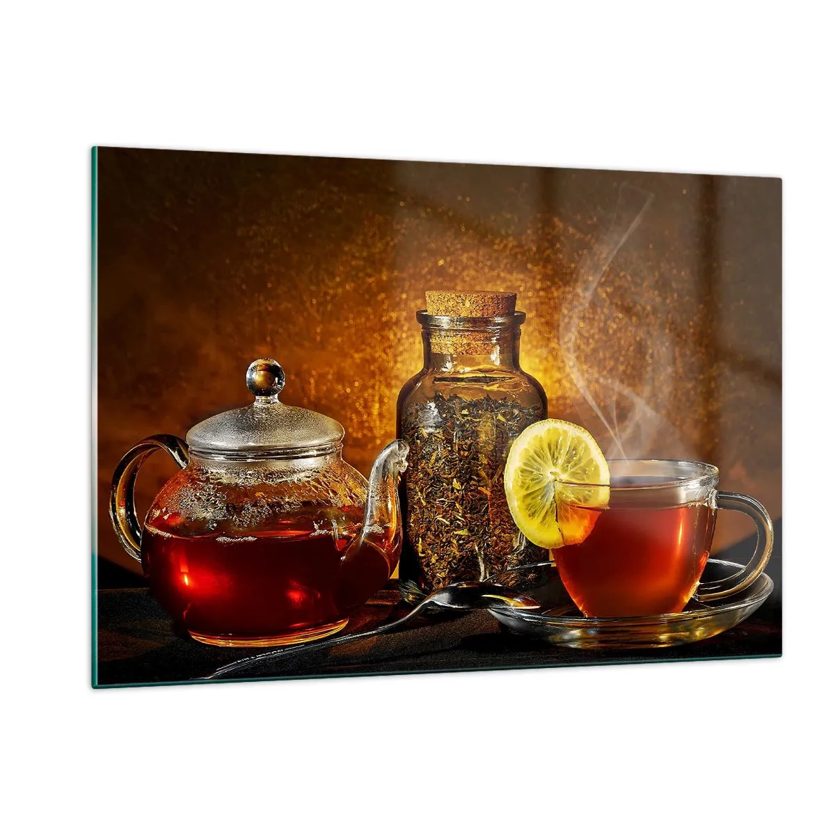 Obraz na skle - Ve stylu nizozemských mistrů - 120x80 cm