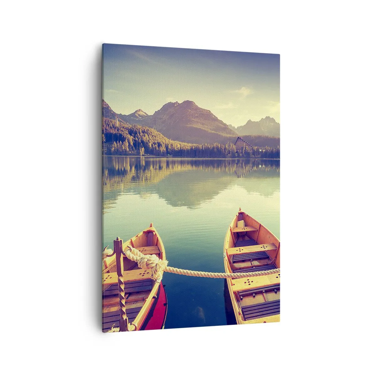 Obraz na plátně - Žít podle jejich zákonů - 70x100 cm