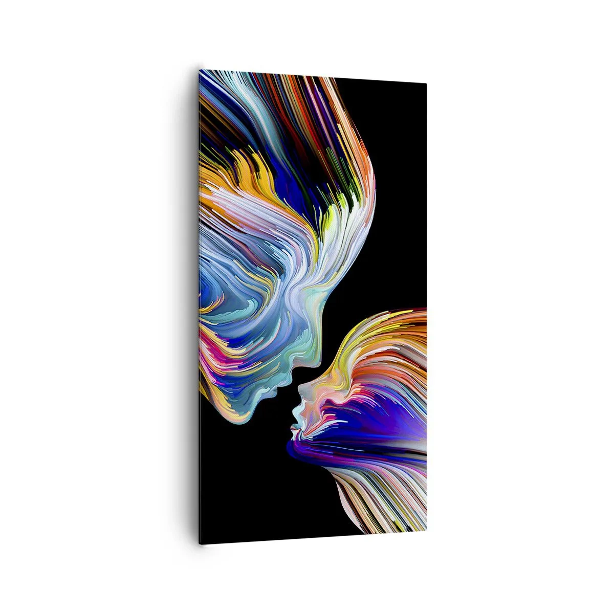 Obraz na plátně - Fúze energie a světla - 65x120 cm