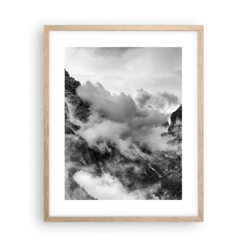 Plakát v rámu světlý dub - Krásné a kruté - 40x50 cm