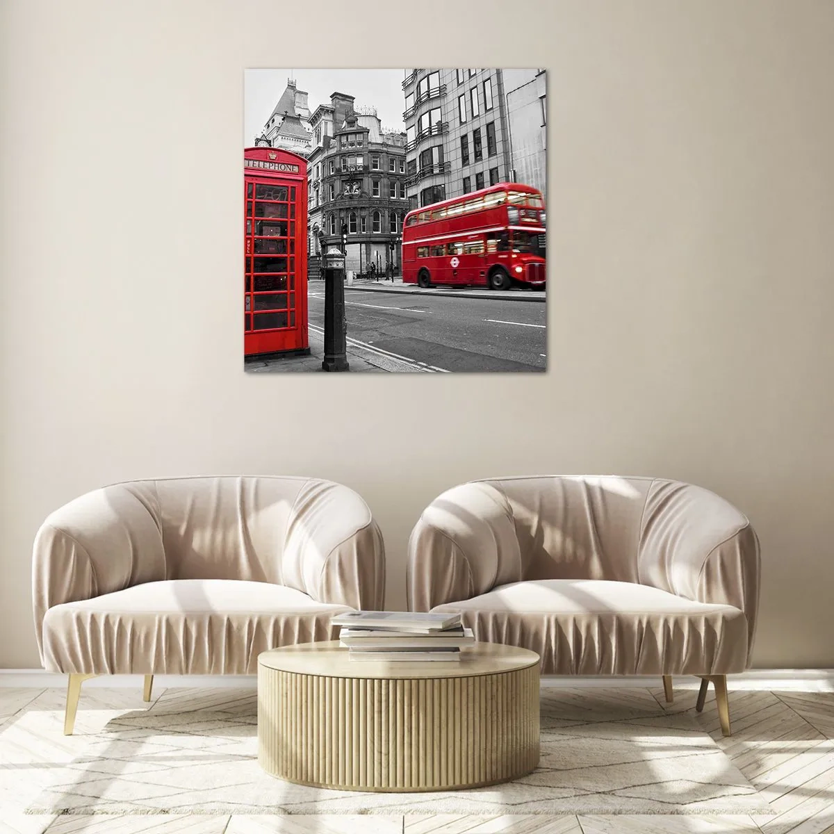 Obraz na skle - Nejčervenější v Evropě - 30x30 cm