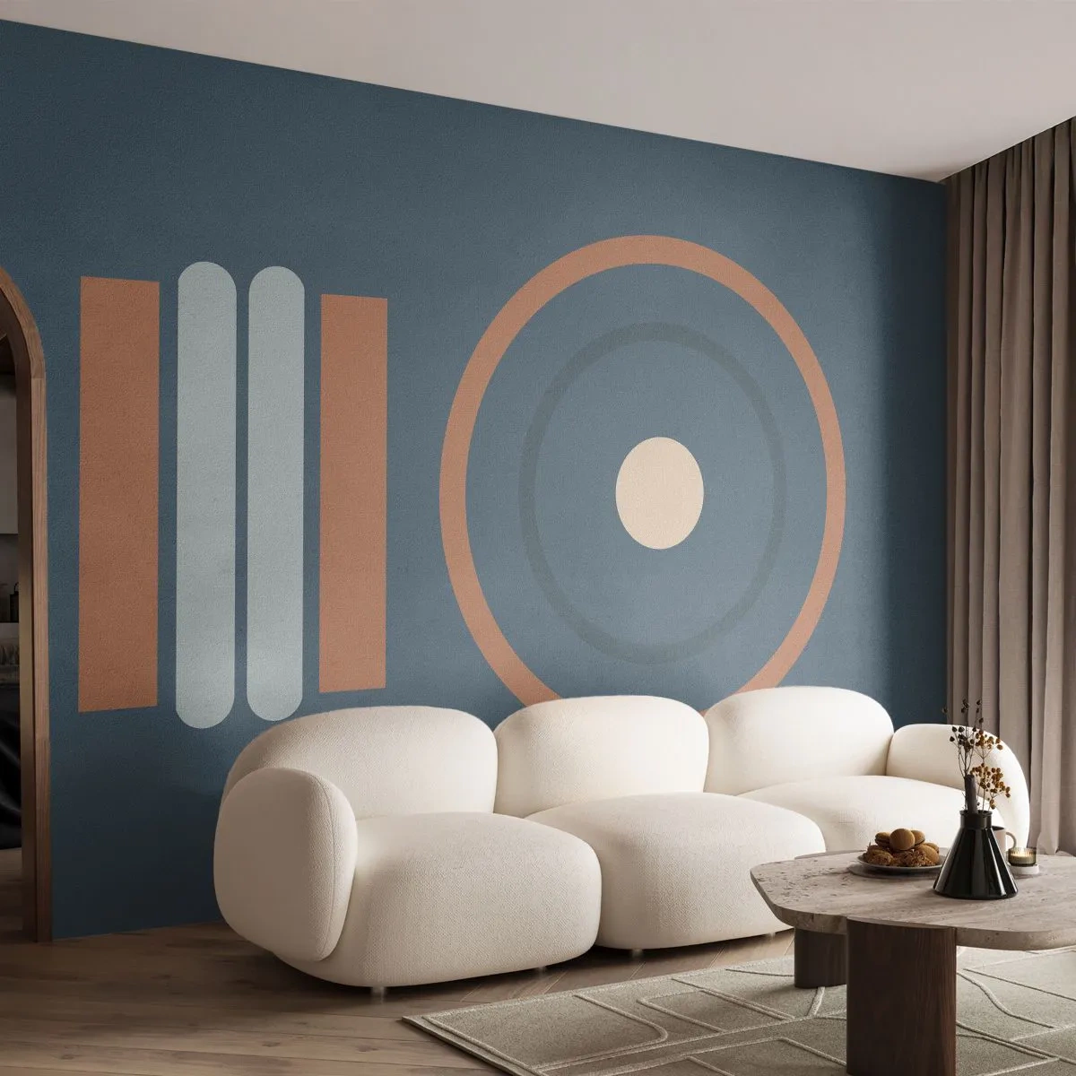Fototapeta Premium Canvas - Podstata věcí - Abstrakce, Kus, Grafika - 200x140 cm