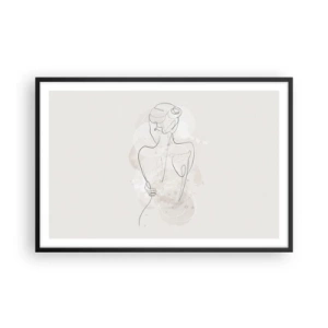 Plakát v černém rámu - Jako citlivý nástroj - 91x61 cm