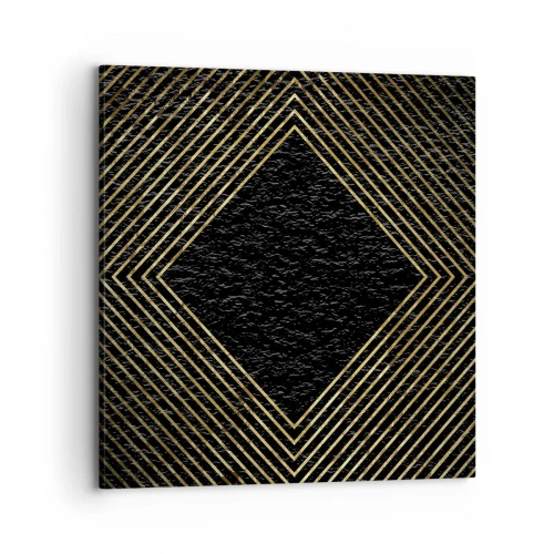 Obraz na plátně - Geometrie ve stylu glamour - 70x70 cm