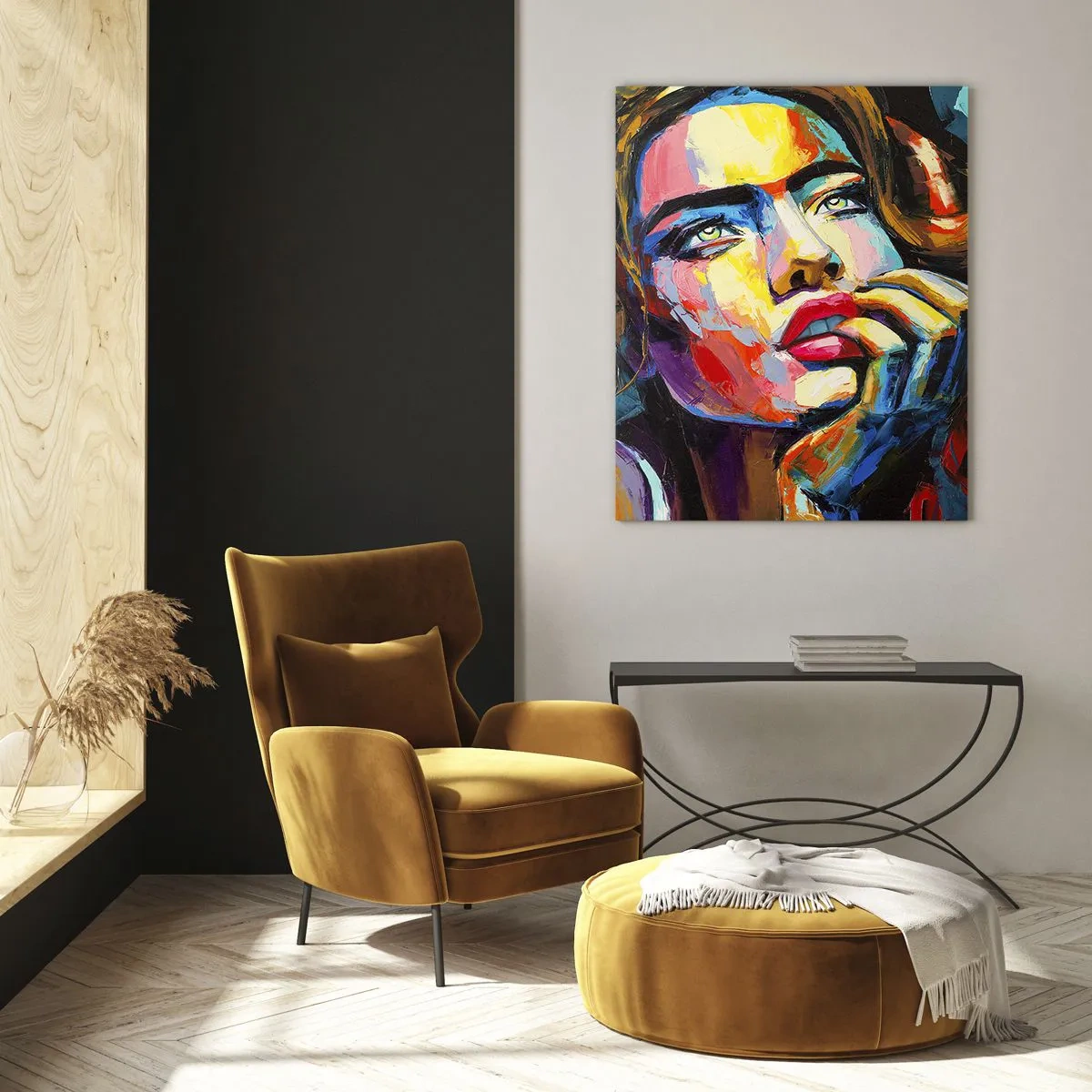 Obraz na skle - Sny, jak ptáci letí oblohou - 50x70 cm