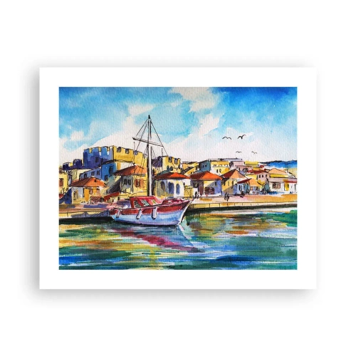 Plakát - Duhové odpoledne - 50x40 cm