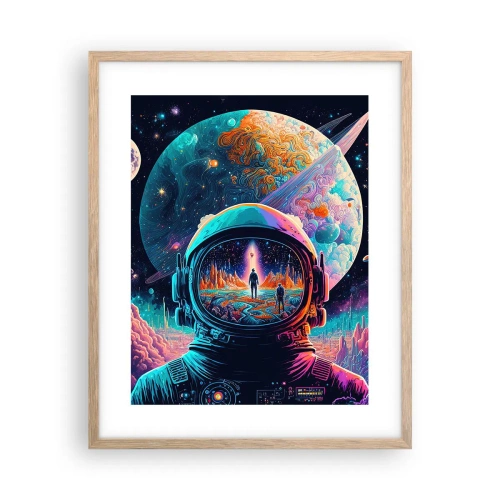 Plakát v rámu světlý dub - Filosofům se to ani nesnilo - 40x50 cm