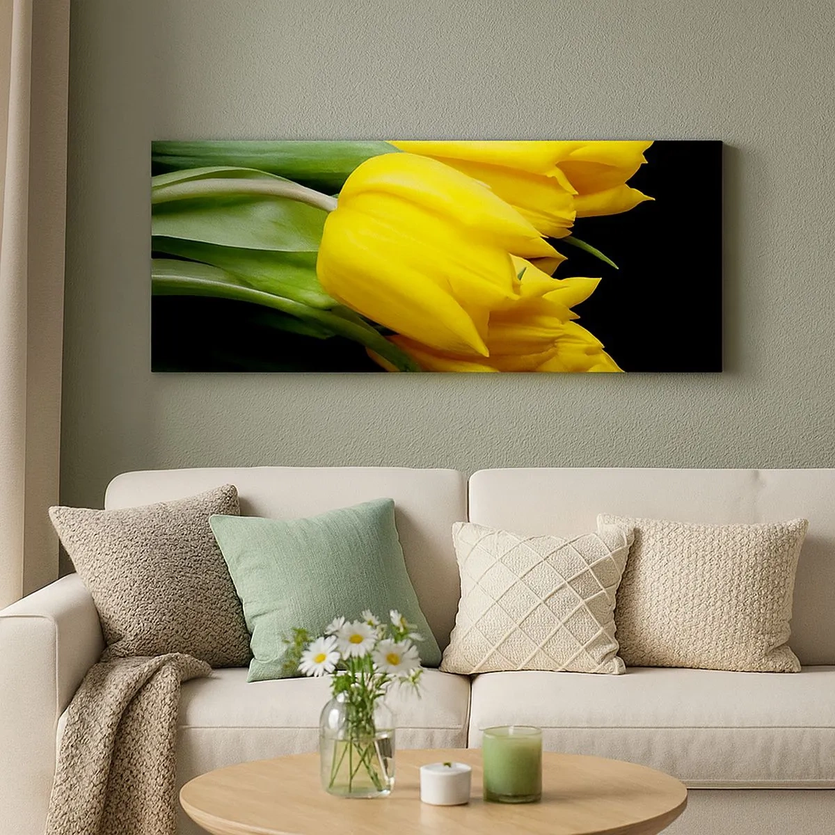 Obraz na plátně - Vznikly z čistého slunce - 100x40 cm