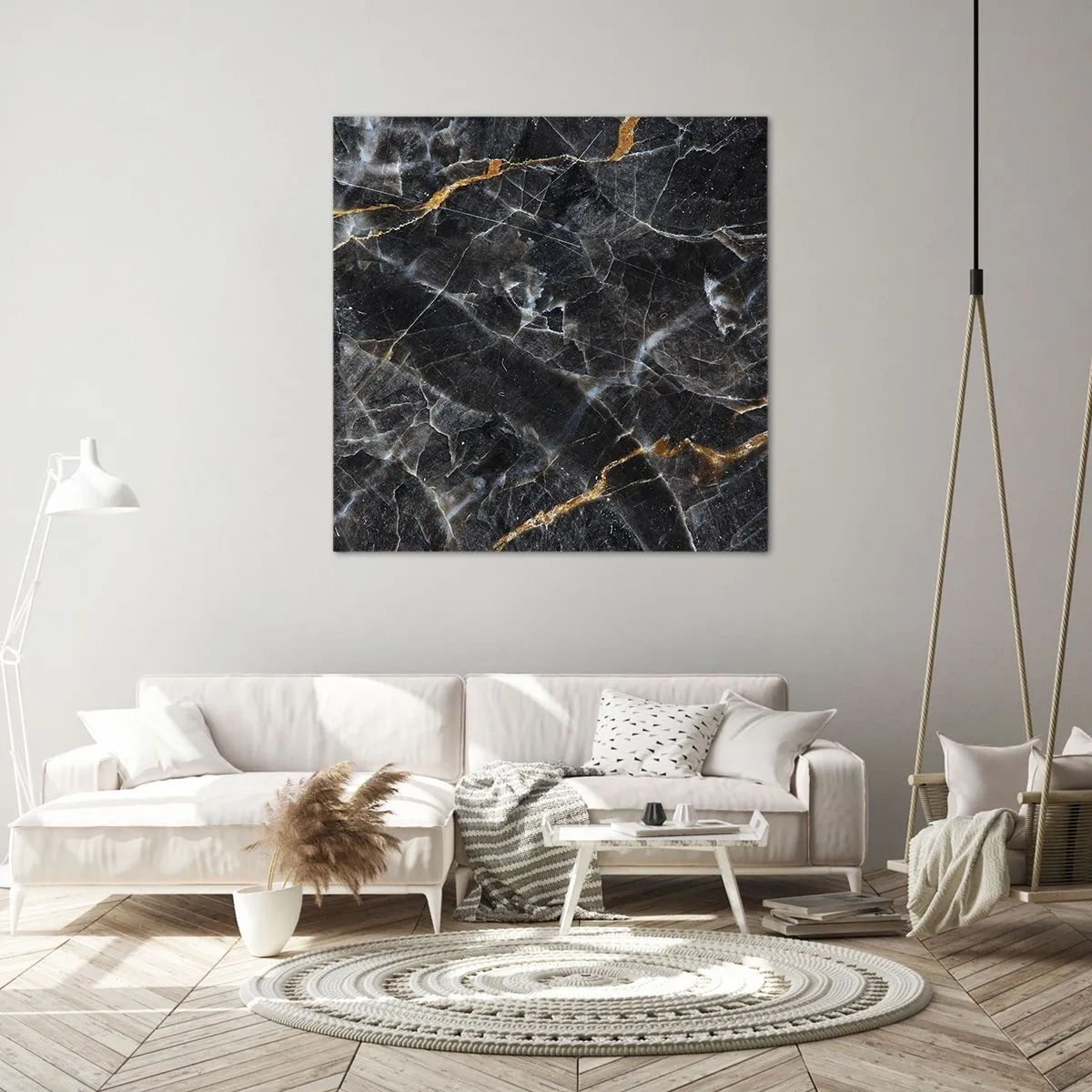 Obraz na plátně - Vnitřní život kamene - 70x70 cm