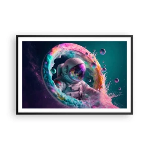 Plakát v černém rámu - Hvězdná brána - 91x61 cm