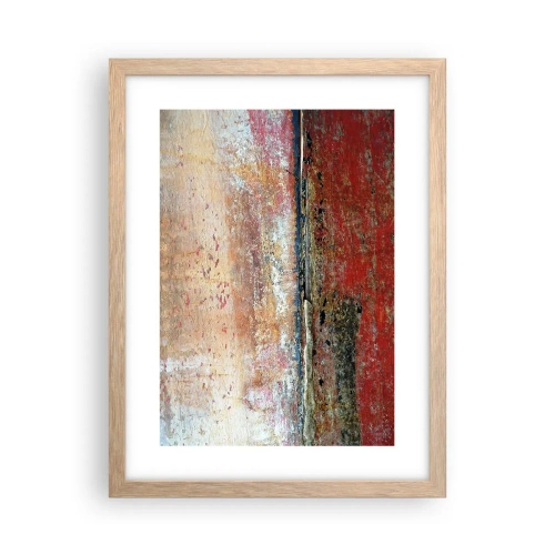 Plakát v rámu světlý dub - Možná je to moře - 30x40 cm