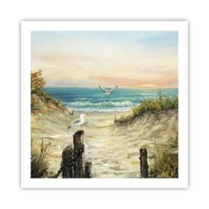 Plakát - Bezvětří a samota - 60x60 cm