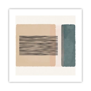 Plakát - Všechno v pořádku - 40x40 cm