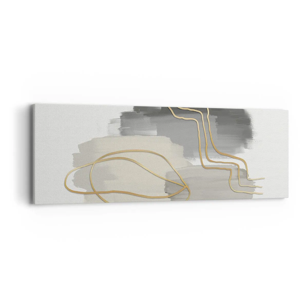 Obraz na plátně - Trvání a pohyb - 90x30 cm