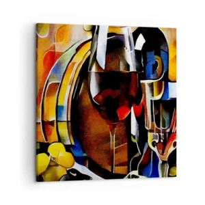 Obraz na plátně - I svět dostává barvy - 50x50 cm
