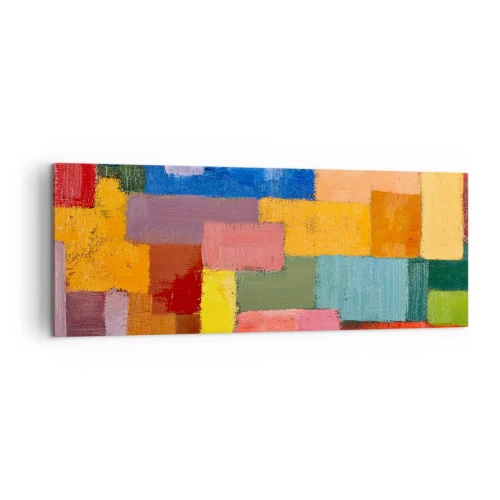 Obraz na plátně - Každý jiný, všechny barevné - 140x50 cm
