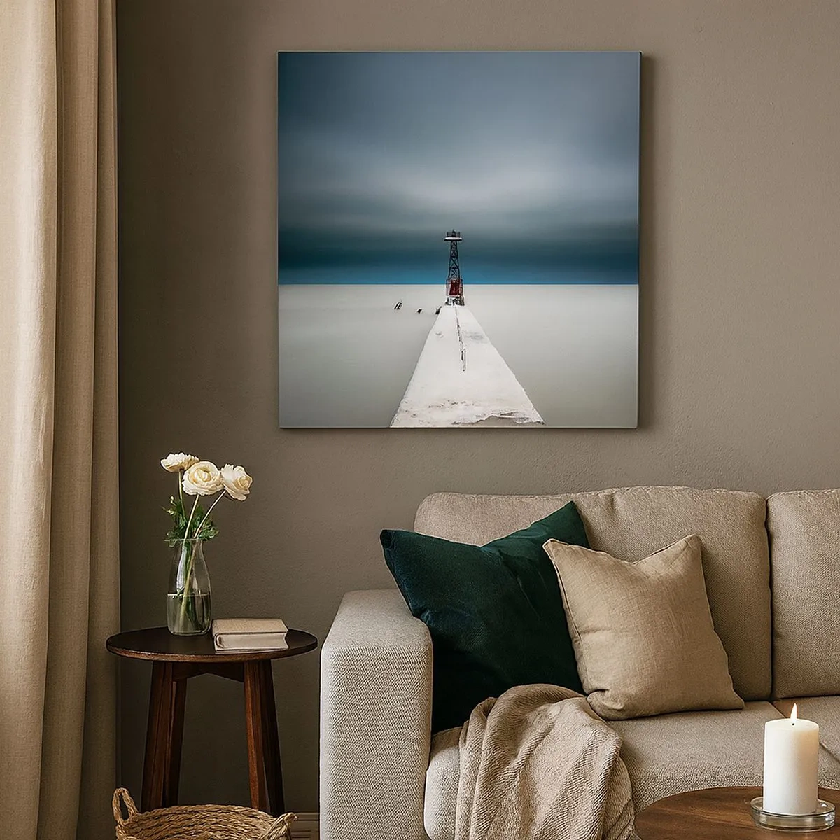 Obraz na plátně - Setkat se s nekonečnem - 30x30 cm