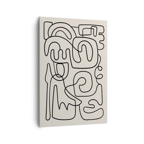 Obraz na plátně - Podle stopy - 70x100 cm