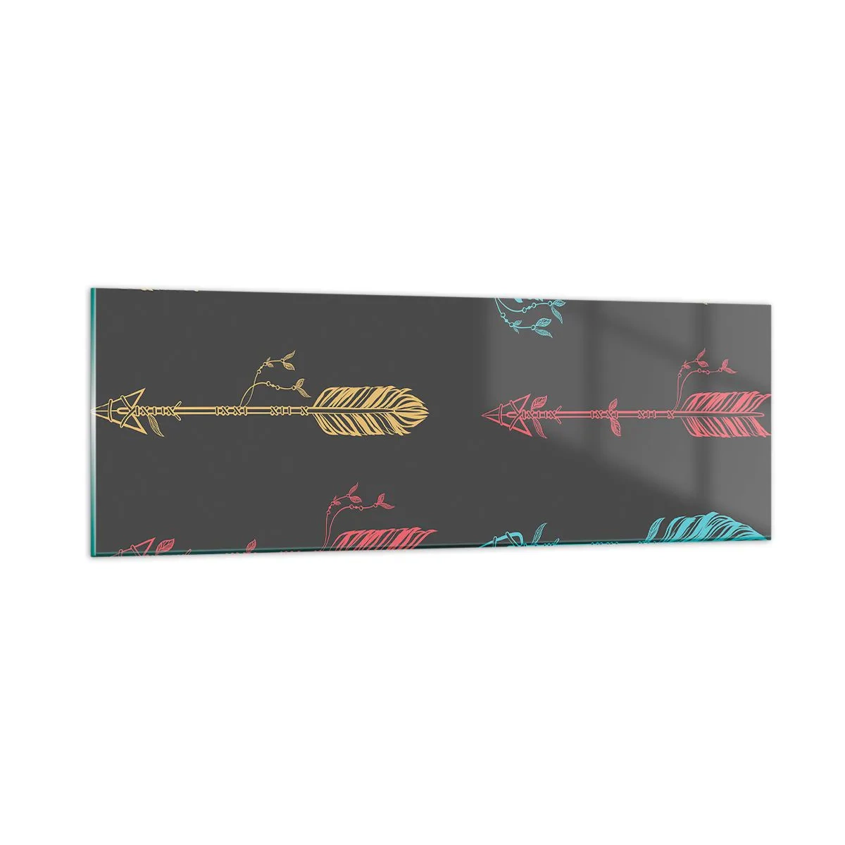 Obraz na skle - V lati - 90x30 cm