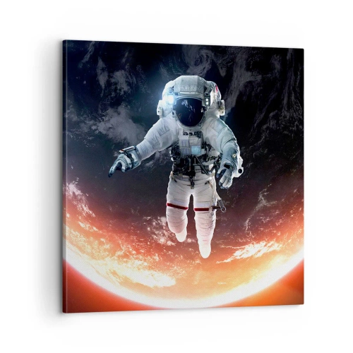 Obraz na plátně - Mohu zůstat ještě chvilku? - 60x60 cm