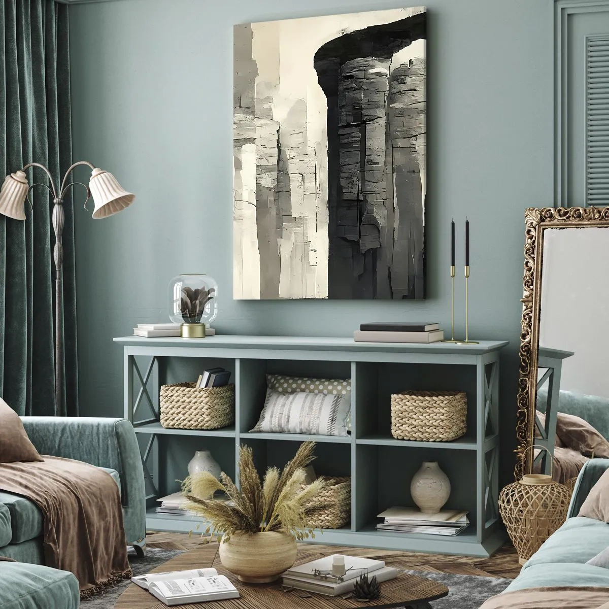 Obraz na plátně - Majestátnost starožitnosti - 50x70 cm