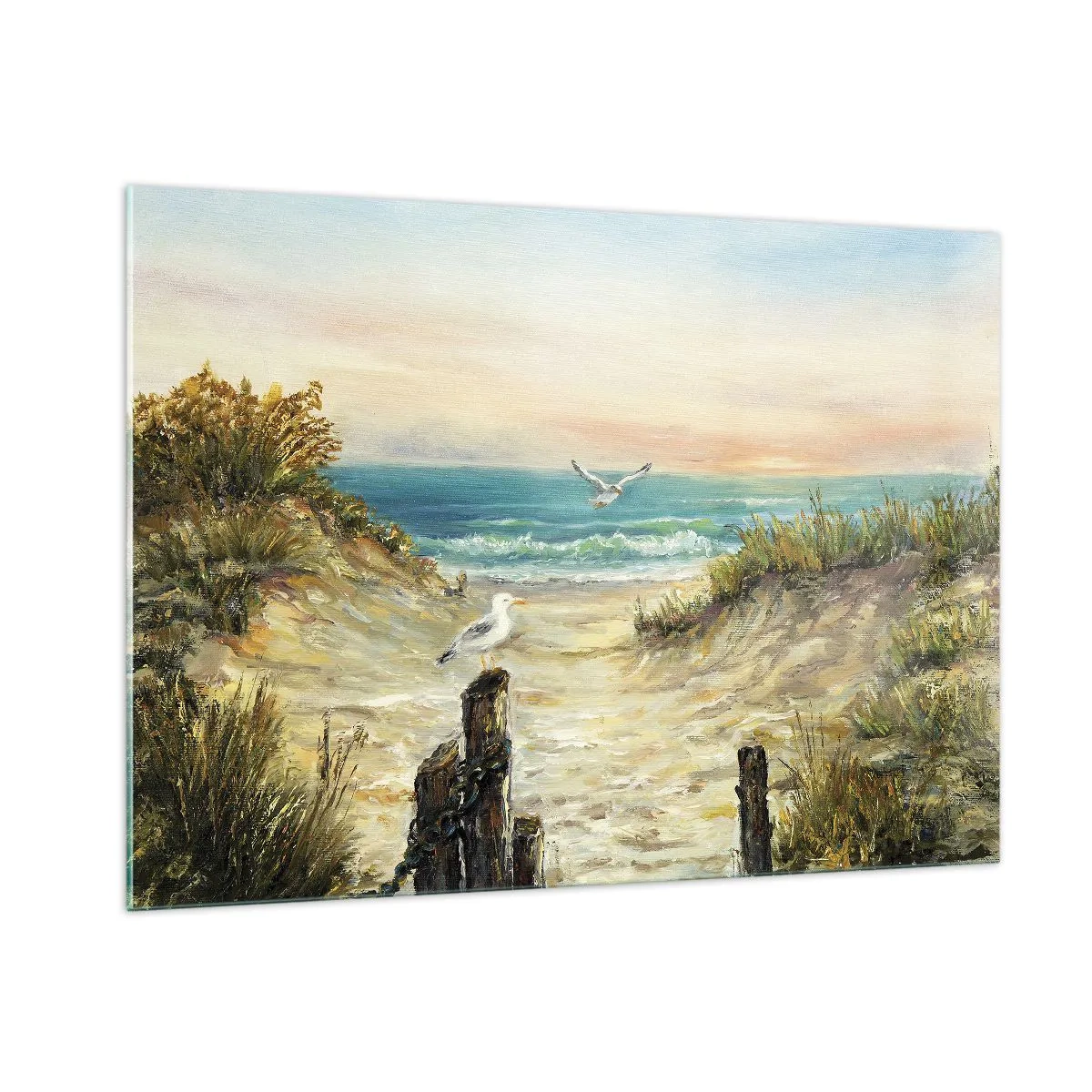 Obraz na skle - Bezvětří a samota - 100x70 cm