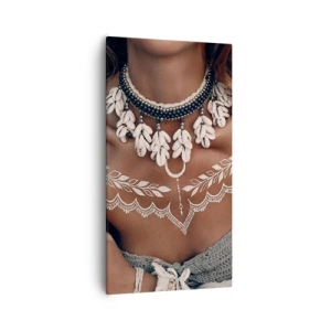 Obraz na plátně - Talismany, rituály ženskosti - 55x100 cm