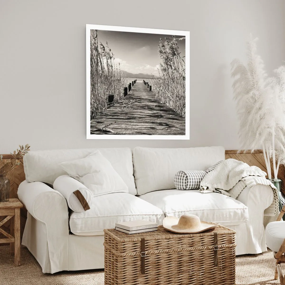 Plakát - V ústraní travin - 60x60 cm