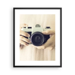 Plakát v černém rámu - Pro více informací… - 40x50 cm