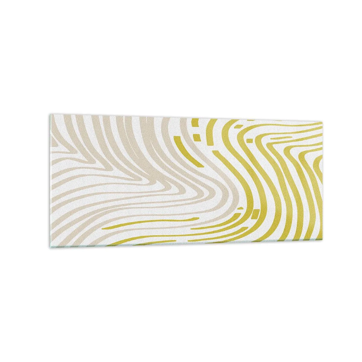 Obraz na skle - Kompozice s mírným ohybem - 120x50 cm