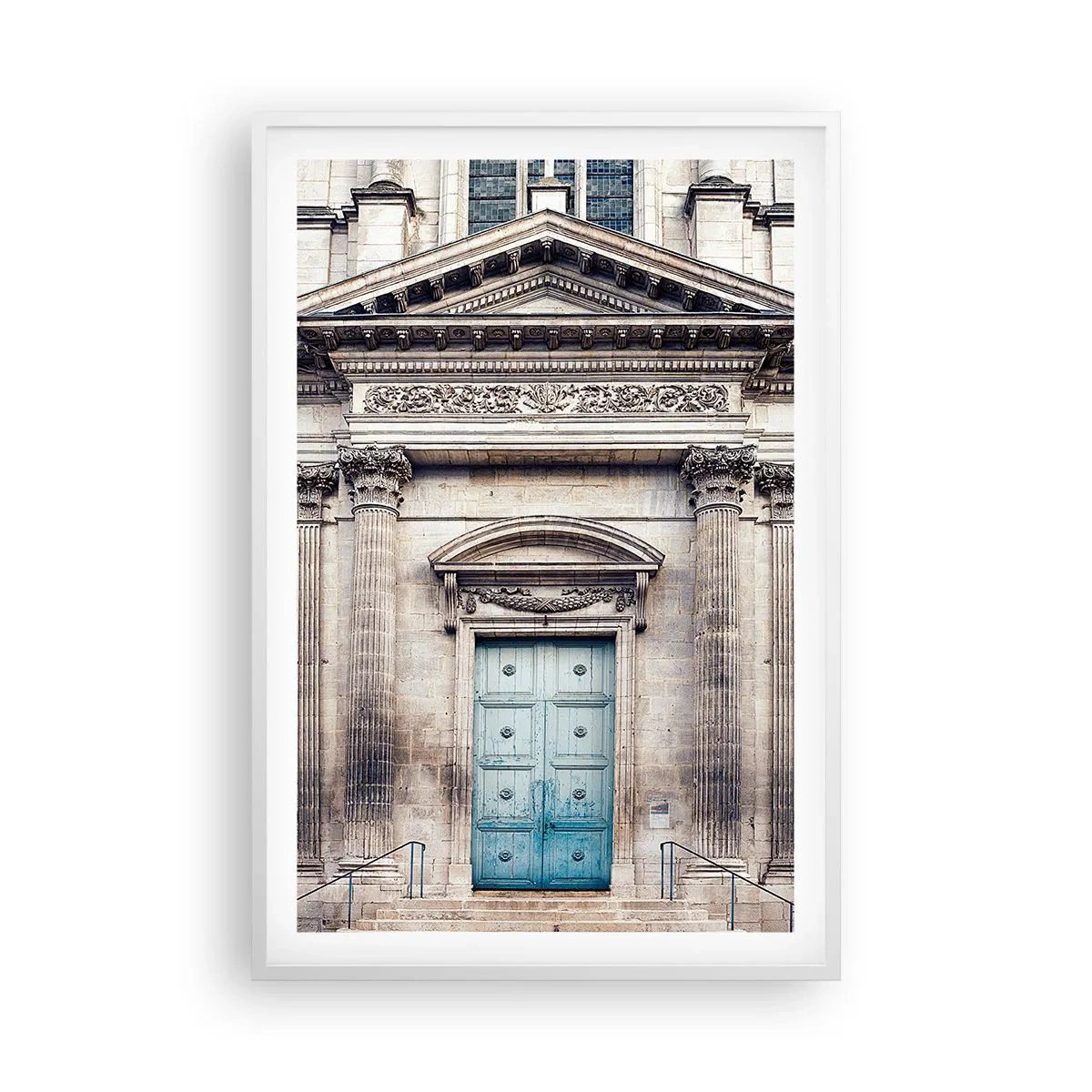 Plakát v bílém rámu - Brána do duchovního světa - 61x91 cm