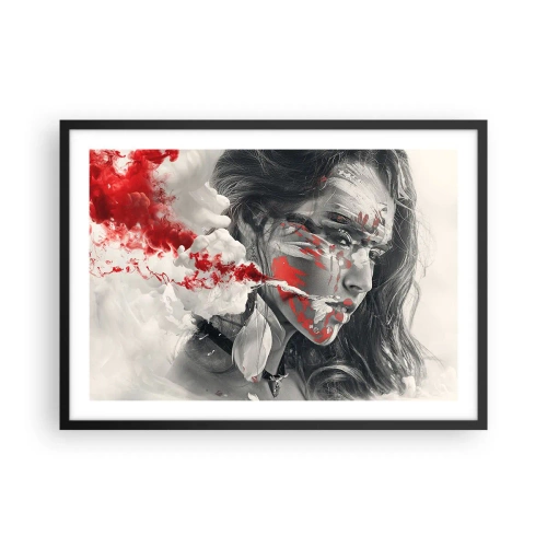 Plakát v černém rámu - Ve spárech absurdity - 70x50 cm