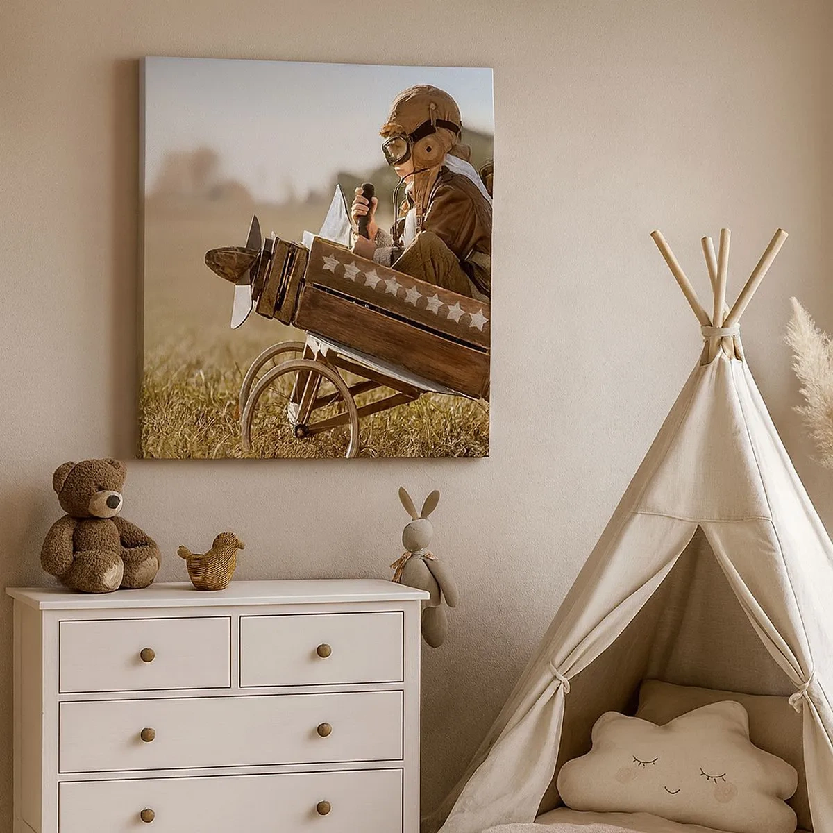 Obraz na plátně - Start do snů - 30x30 cm