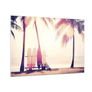 Obraz na skle - Bude to skvělý den - 100x70 cm